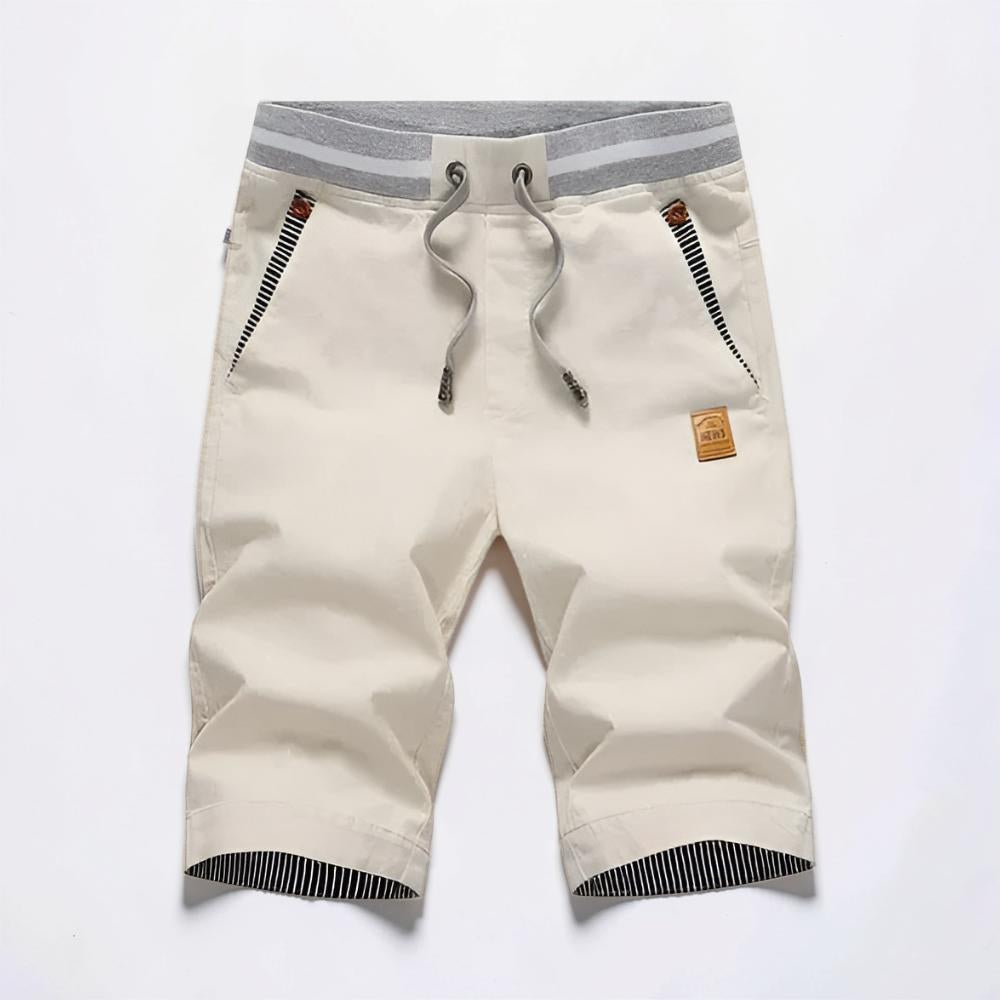 Pantaloncini cargo da uomo con coulisse, tasche, casual, per attività all'aperto