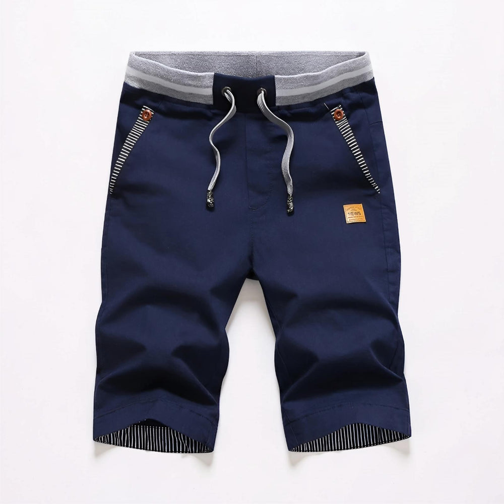 Pantaloncini cargo da uomo con coulisse, tasche, casual, per attività all'aperto
