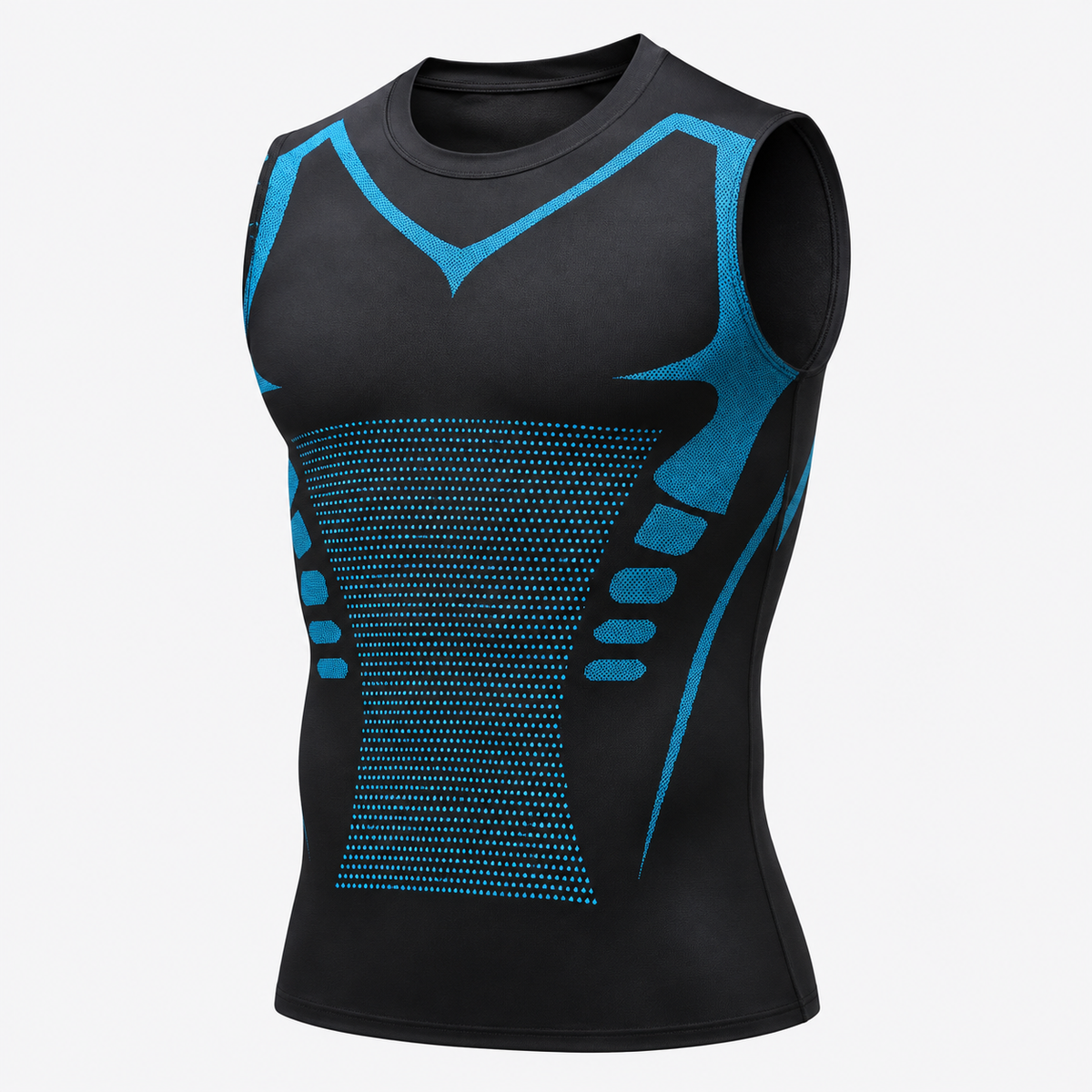 Camiseta de tirantes de compresión para hombre Fitness | Ropa de entrenamiento