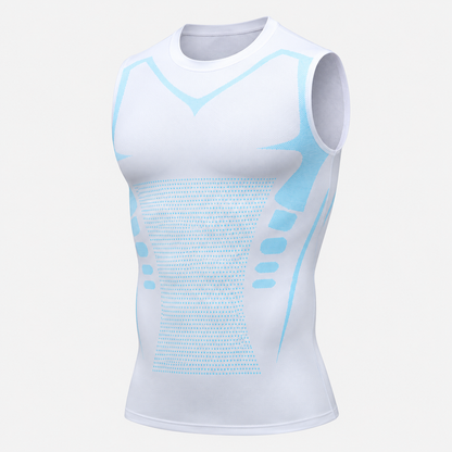 Camiseta de tirantes de compresión para hombre Fitness | Ropa de entrenamiento