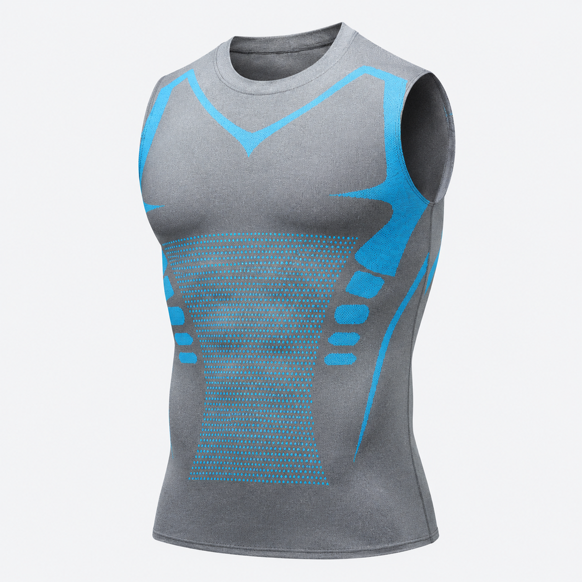 Camiseta de tirantes de compresión para hombre Fitness | Ropa de entrenamiento