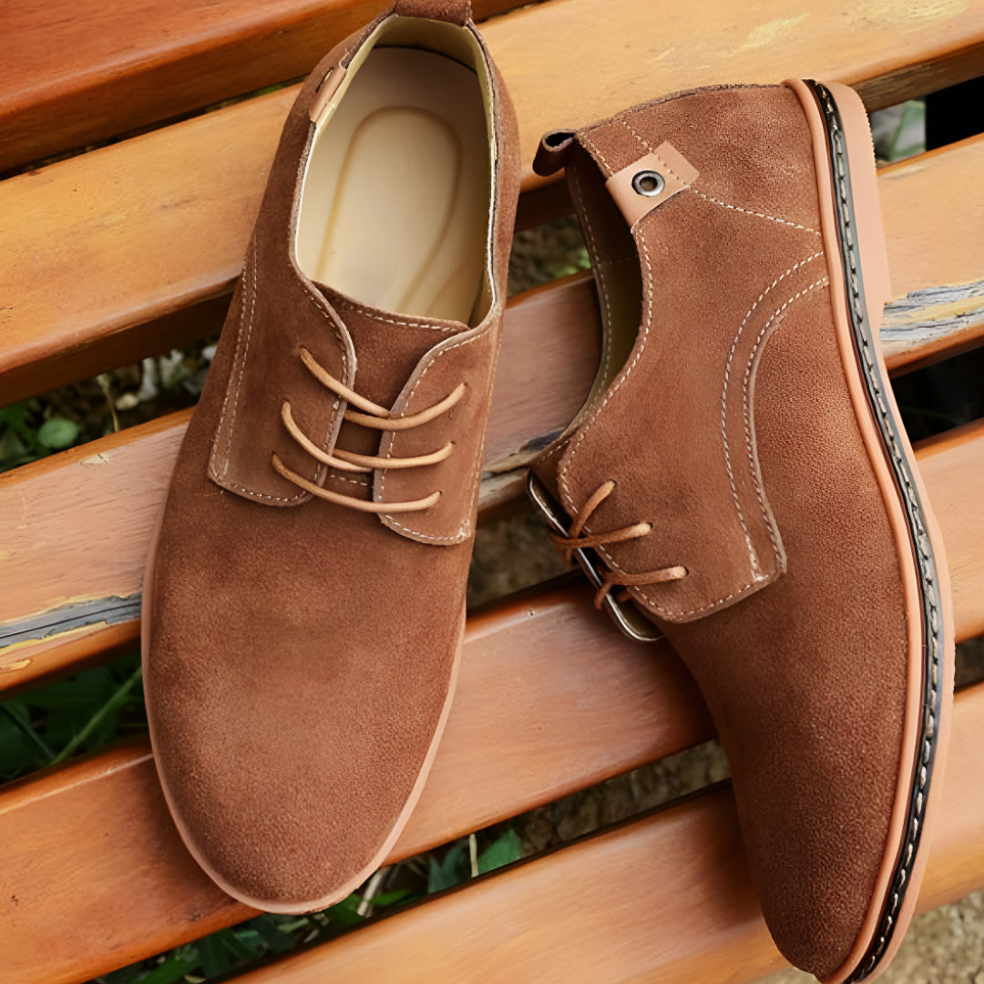 Scarpe eleganti da uomo con lacci, scarpe derby casual