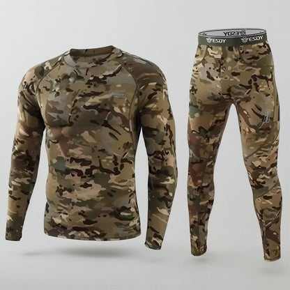 Conjunto de ropa interior térmica para hombre de invierno