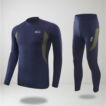 Conjunto de ropa interior térmica para hombre de invierno