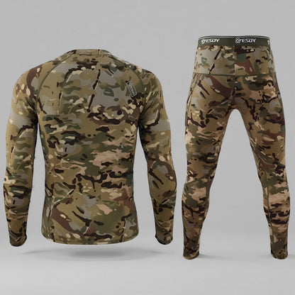 Conjunto de ropa interior térmica para hombre de invierno