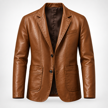 Blazer versatile da uomo dal taglio moderno | Blazer in pelle d’agnello