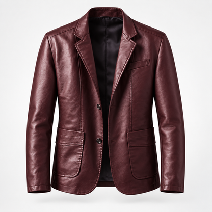 Blazer versatile da uomo dal taglio moderno | Blazer in pelle d’agnello