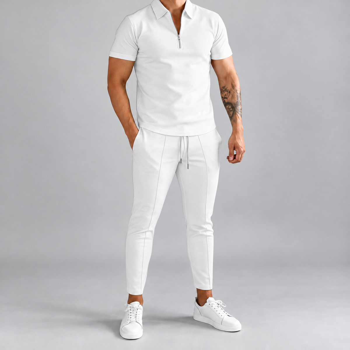 Completo uomo con camicia casual e pantaloni | Abbigliamento coordinato