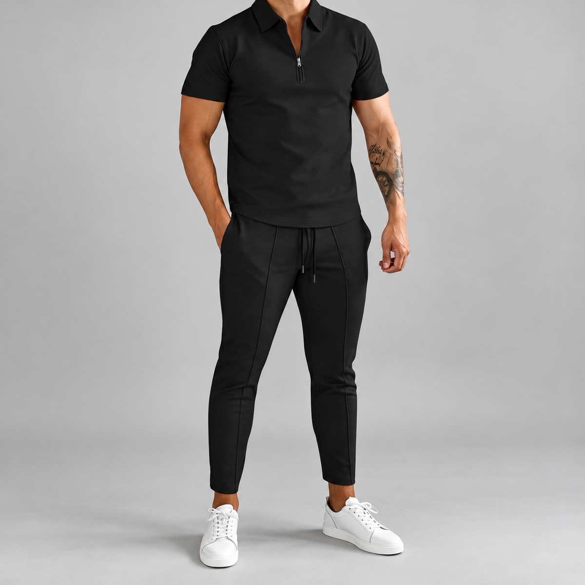 Completo uomo con camicia casual e pantaloni | Abbigliamento coordinato