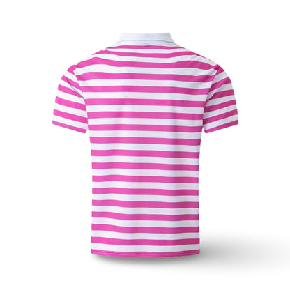 Herren Poloshirt Gestreift Kurzarm Sommeroberteil