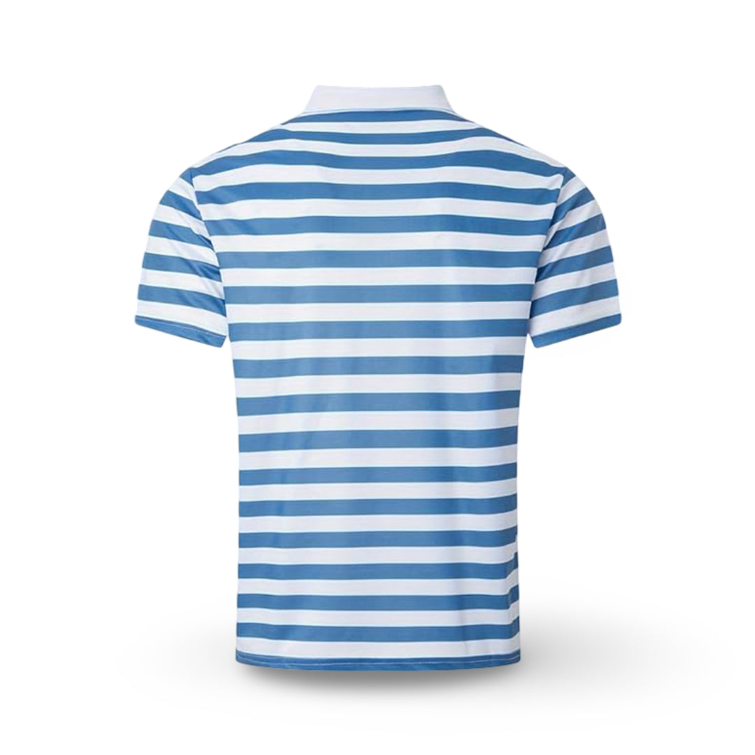 Herren Poloshirt Gestreift Kurzarm Sommeroberteil
