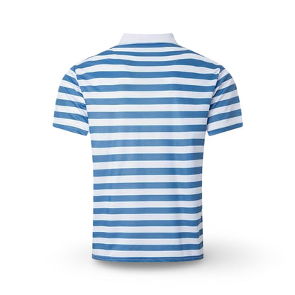 Herren Poloshirt Gestreift Kurzarm Sommeroberteil