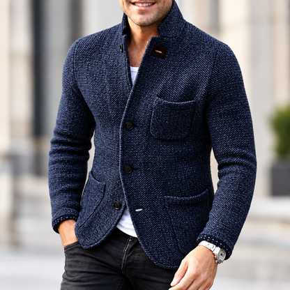 Men's Retro Cardigan High Quality Knit | Versatile Outerwear