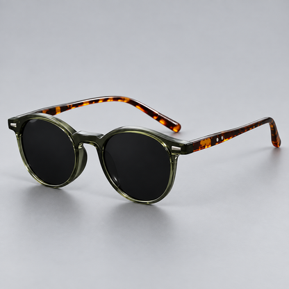 Men's Sunglasses Round Tortoiseshell | Eyewear