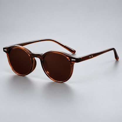 Men's Sunglasses Round Tortoiseshell | Eyewear