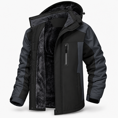 Chaqueta de invierno impermeable y acolchada para hombre | Equipamiento para actividades al aire libre