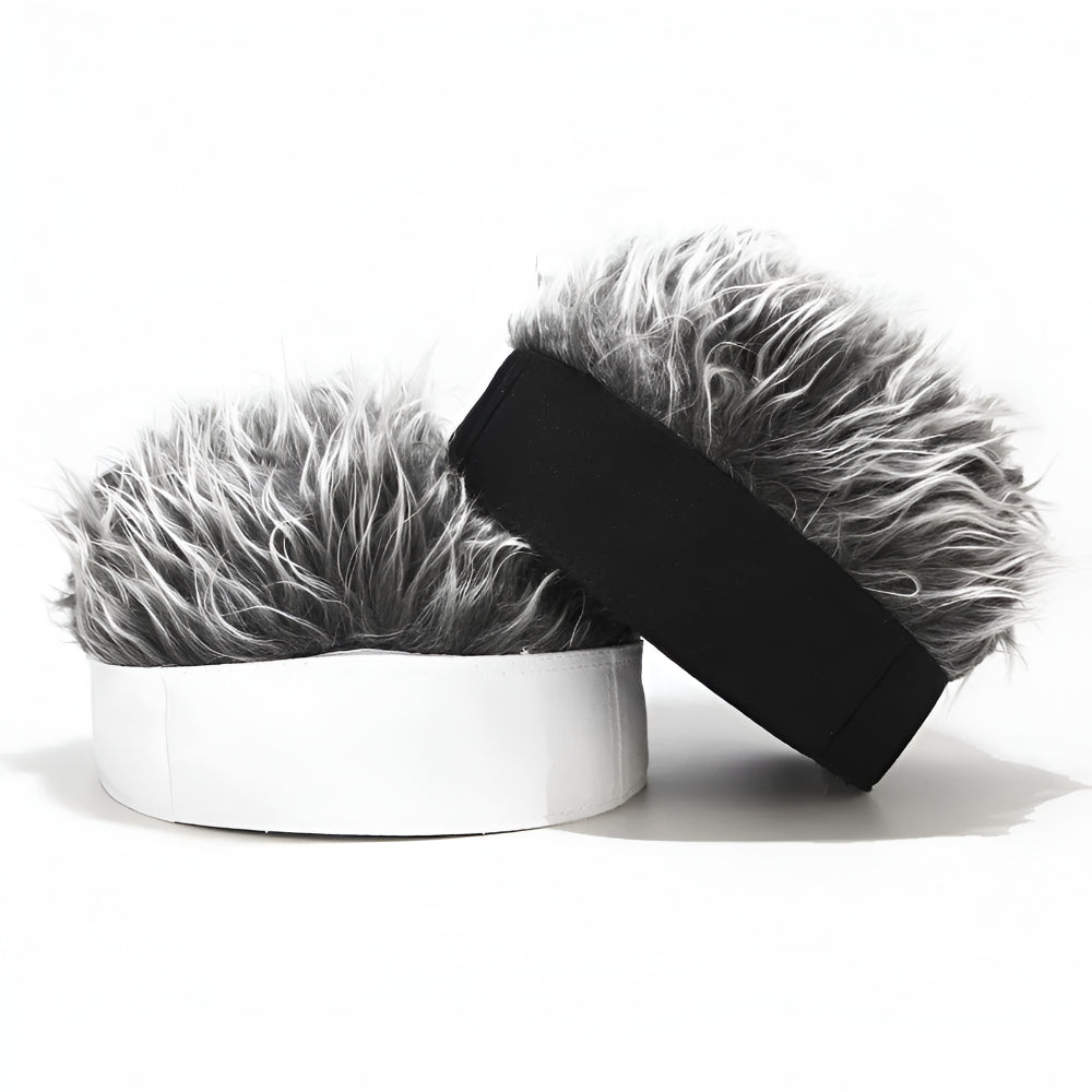 Chapéu Peruca Masculino Peça de Cabelo Novidade Chapéu de Cabelo para Fantasia