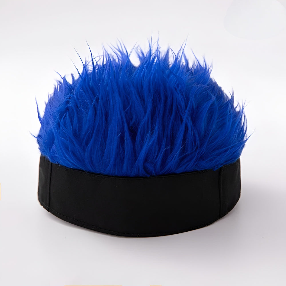 Chapéu Peruca Masculino Peça de Cabelo Novidade Chapéu de Cabelo para Fantasia