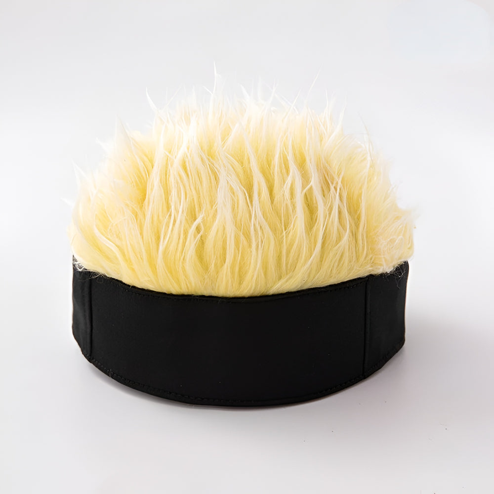 Chapéu Peruca Masculino Peça de Cabelo Novidade Chapéu de Cabelo para Fantasia