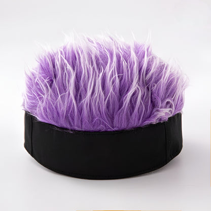 Chapéu Peruca Masculino Peça de Cabelo Novidade Chapéu de Cabelo para Fantasia