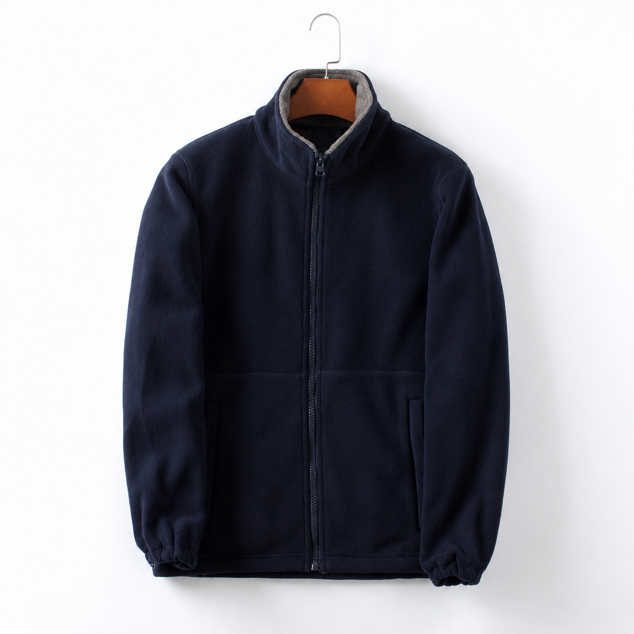 Men's Jacket Zip Stand Collar Casual | Outdoor Jacket