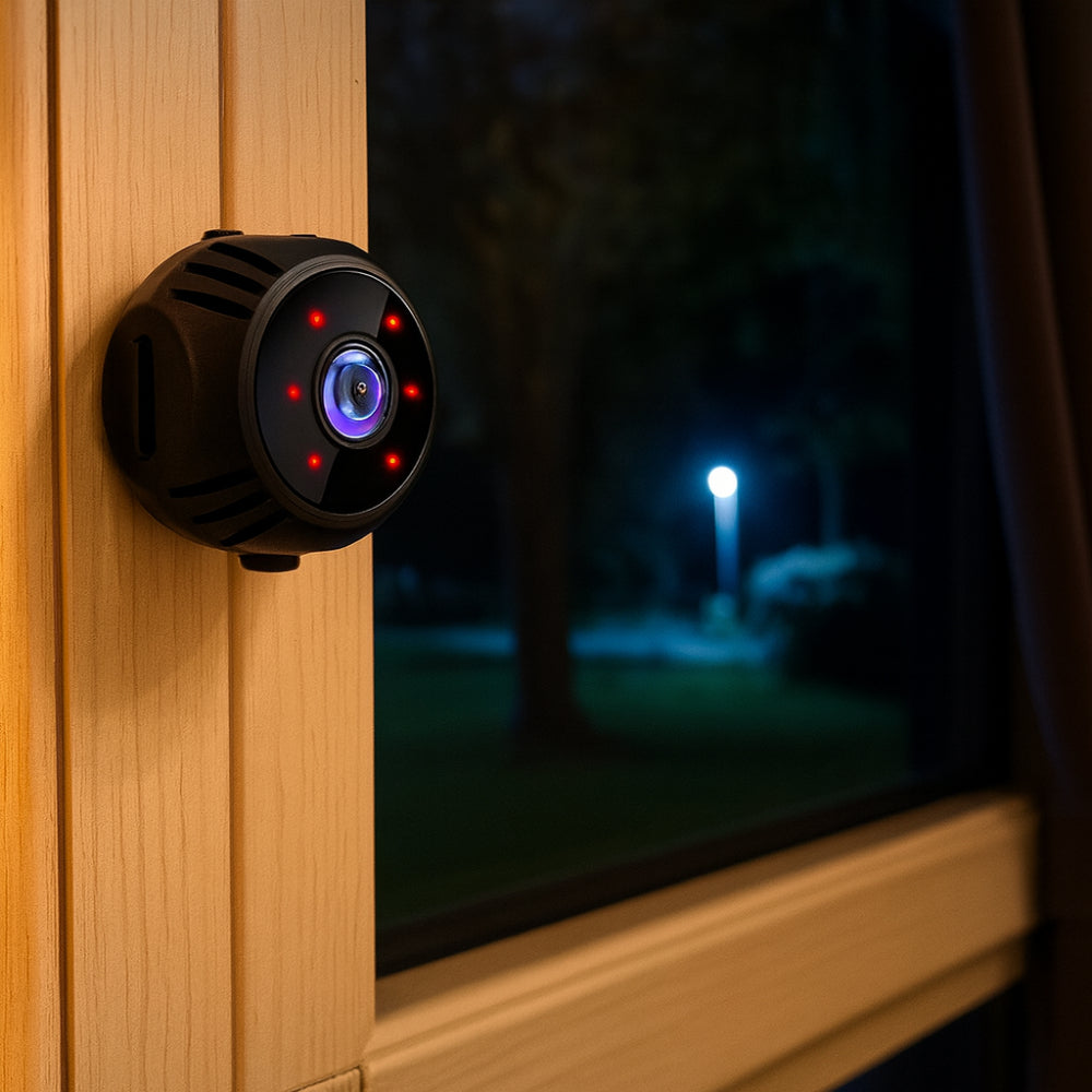 Mini telecamera di sicurezza WiFi con visione notturna e rilevamento del movimento