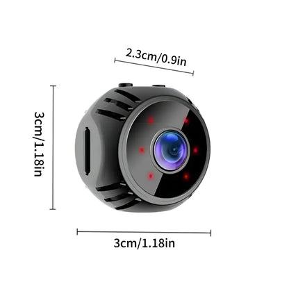 Mini telecamera di sicurezza WiFi con visione notturna e rilevamento del movimento