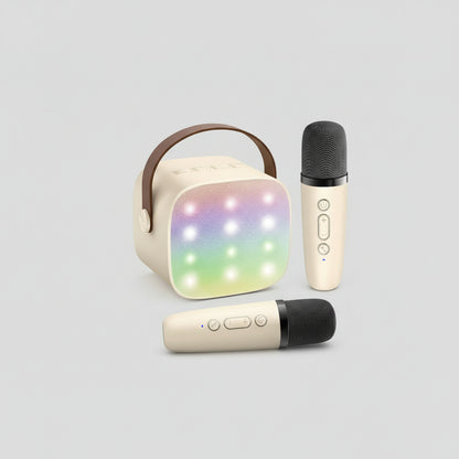 Karaoke Machine Bluetooth Portable Speaker Wireless Microphones