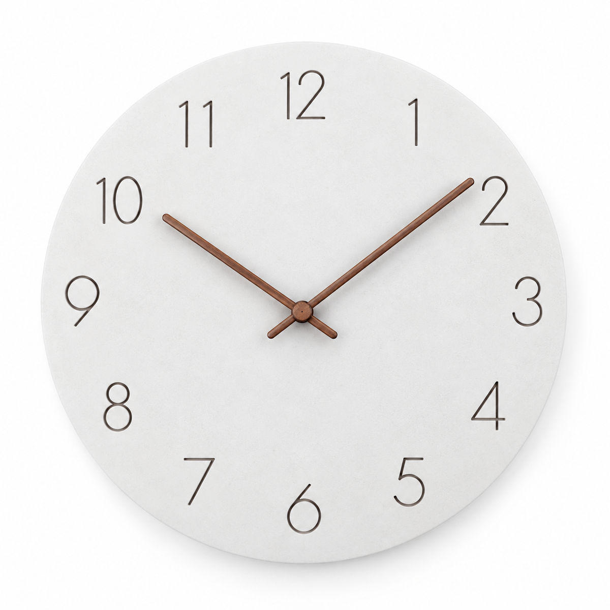 Modern Minimalist Wall Clock Battery Operated Nordic Design