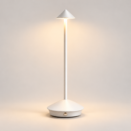 Moderne genopladelig vandtæt bordlampe med touchbetjening