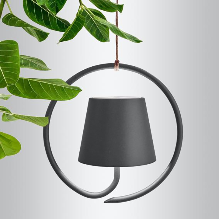 LumiLoop Wiederaufladbarer Anhänger | Modernes minimalistisches Hängeleuchte