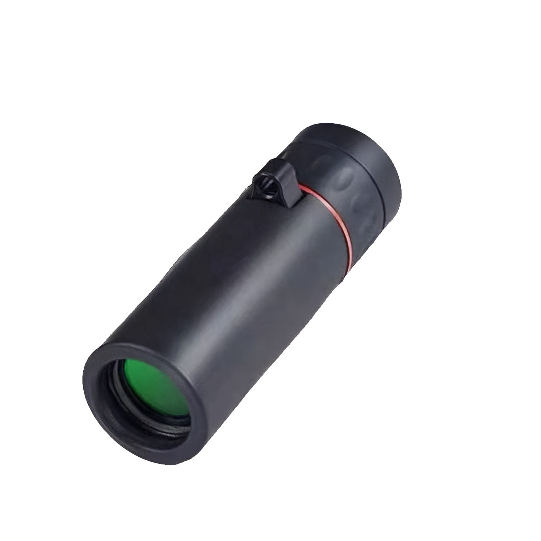 Telescópio Monocular Compacto Impermeável Suporte para Telemóvel