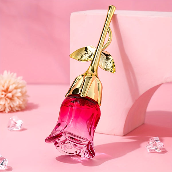 Parfum Cadou de Ziua Mamei, Aromă Florală, Sticlă cu Pulverizator cu Trandafir