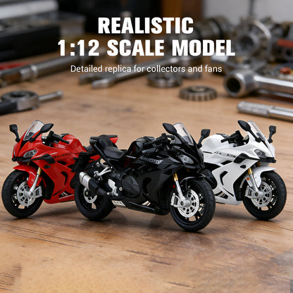 Motorradmodell 1:12 Maßstab Legierung Druckguss Display