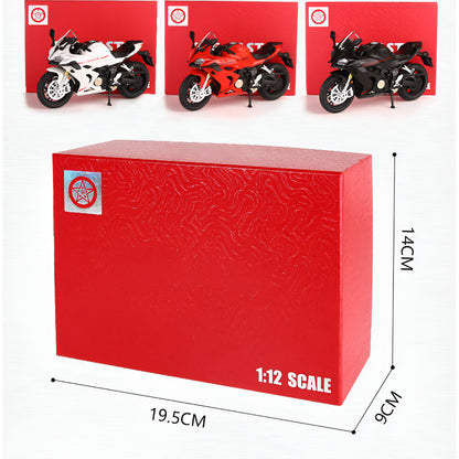 Motorradmodell 1:12 Maßstab Legierung Druckguss Display