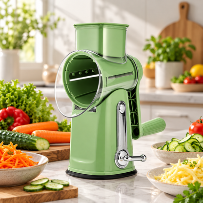 Multi Functional Rotary Kitchen Tool Uniform Slice Slicer