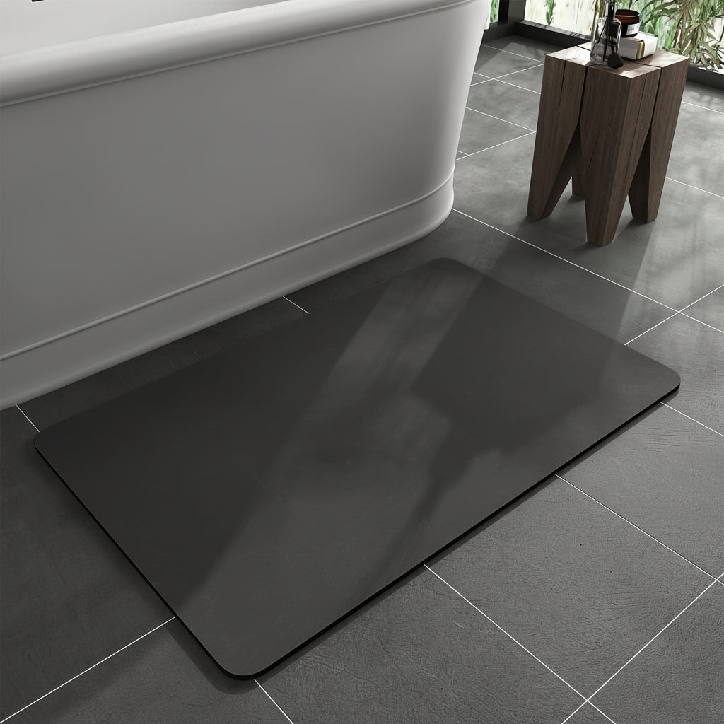 Bath Mat Non Slip Diatomaceous Stone Quick Dry Floor Rug