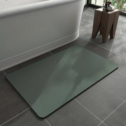 Bath Mat Non Slip Diatomaceous Stone Quick Dry Floor Rug