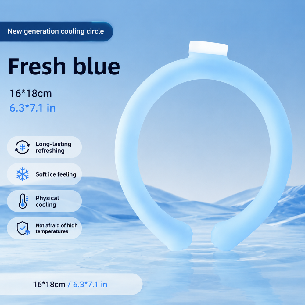 Neck Cooling Ring Wearable Personal Cooling Device