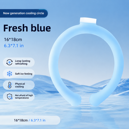 Neck Cooling Ring Wearable Personal Cooling Device