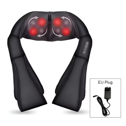 Neck Massager Shiatsu Electric Home Car Use