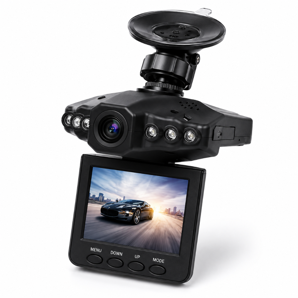 Night Vision Full HD Dash Cam Sensor 4K Compact Lens
