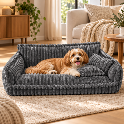 Non Slip Orthopedic Dog Bed Washable Sofa Cozy Design