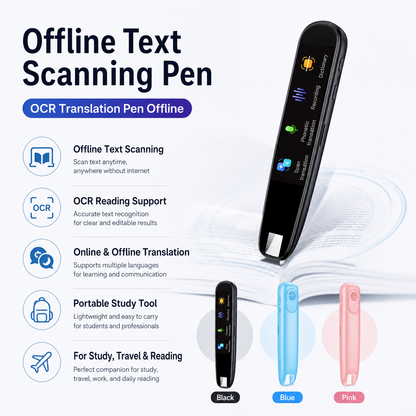Pix de traducere OCR pentru scanarea offline a textului