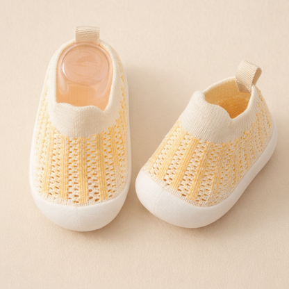 Scarpe Bambini Sneakers Mesh Traspirante Antiscivolo Slip On