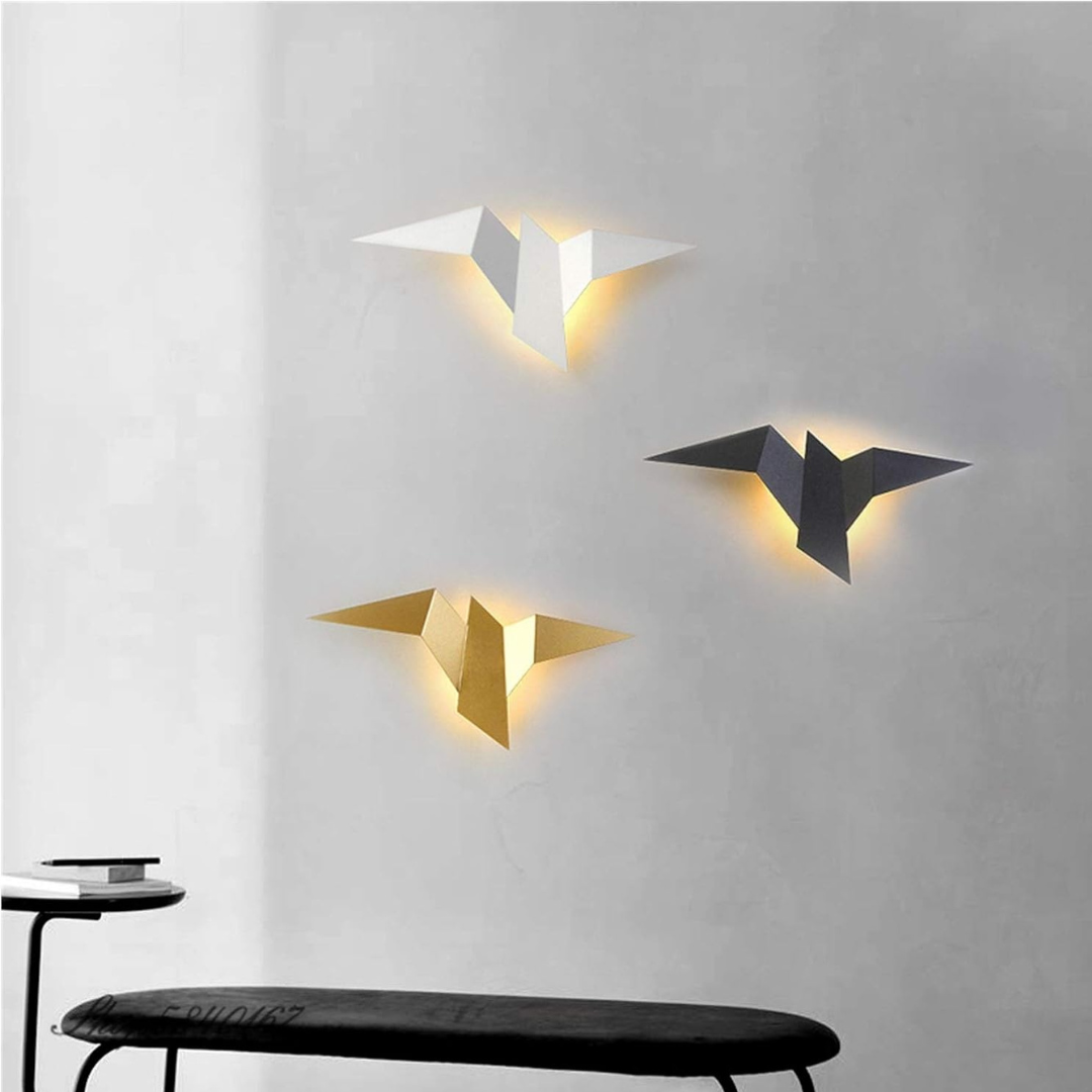 Lampada da parete Origami | Applique LED moderna unica per interni