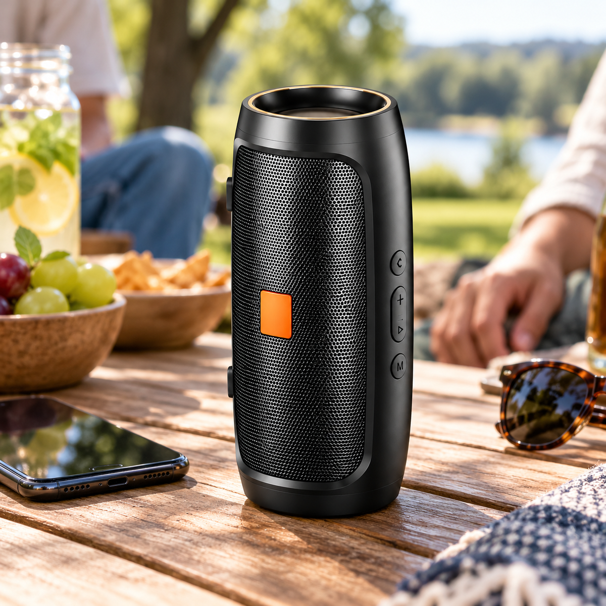 Outdoor Bluetooth Speaker Shockproof Portable Compact