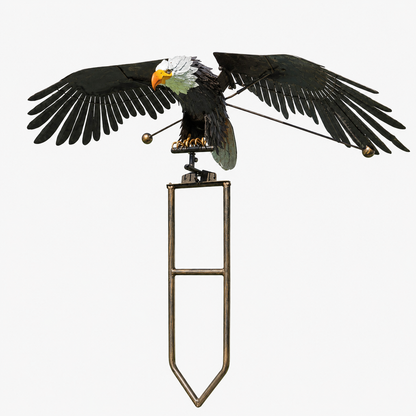 Outdoor Garden Bird Decoration Flapping Wings Design