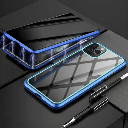 Funda para teléfono con privacidad, antiespía, cubierta de vidrio templado de 360 grados