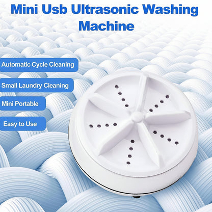 Mini lavatrice portatile USB pulitore a ultrasuoni per indumenti
